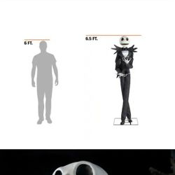 Jack Skellington  6.5 Ft
