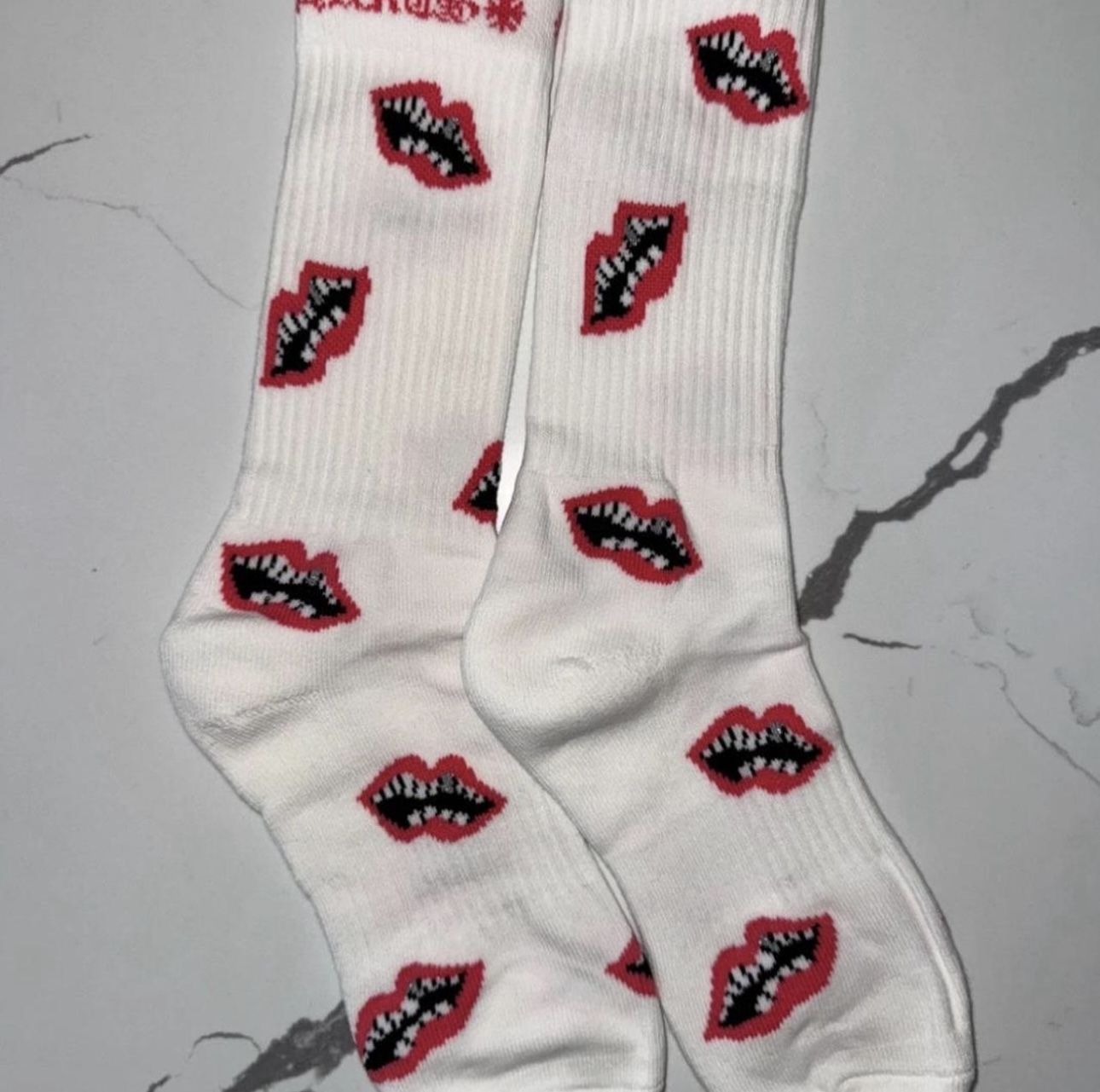 Chrome Heart Chomper Socks