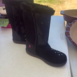 Girls Fur Lined Boots-New