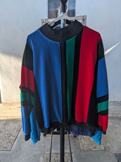 90s Blocked Jacket Size Large