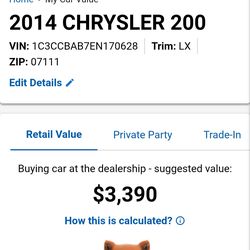 2014 Chrysler 200 LX