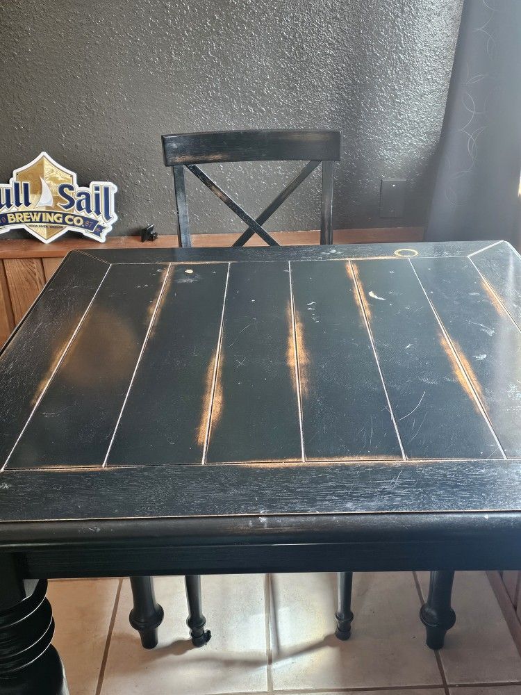 Black Pub Table