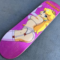 New Hook-ups Peach 8.5 Skateboard Deck