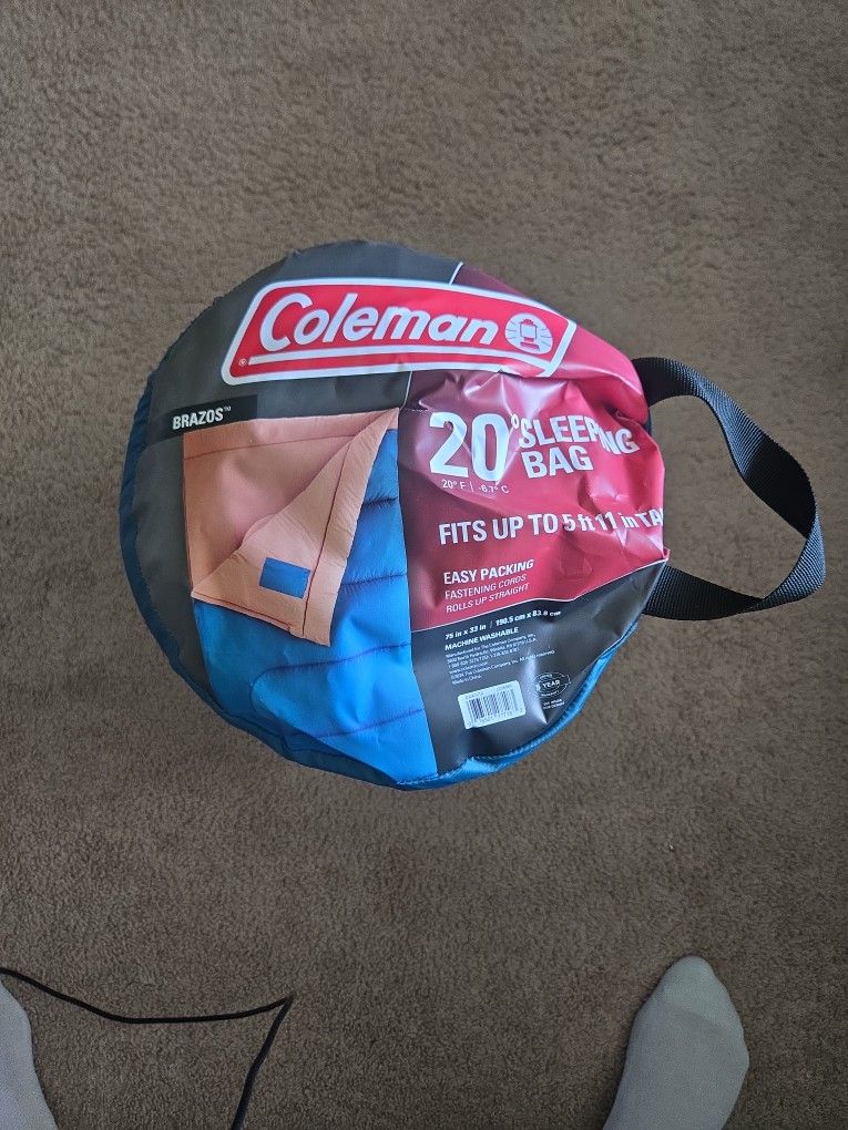 Coleman! 20*Sleeping Bag.