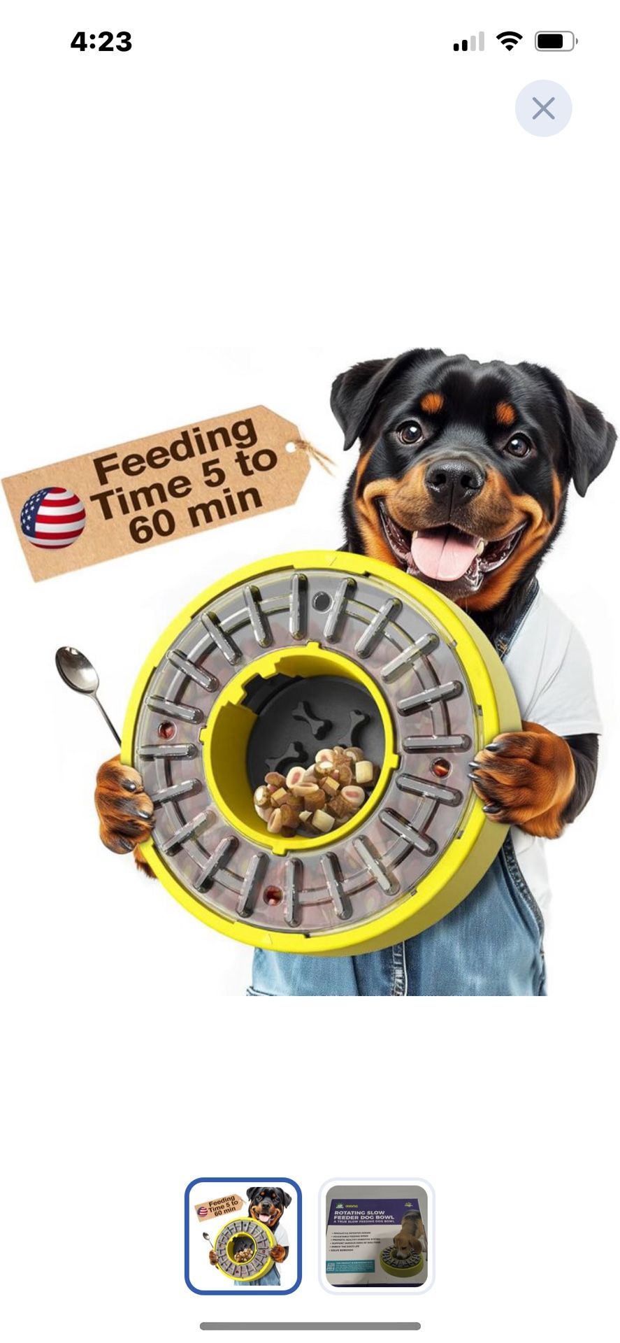 NEw Slow Dog Feeder