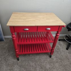 Rolling  Kitchen Island