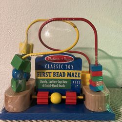 First Bead Maze. New By Melissa And Dough 
