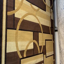 8x10 Area Rugs Carpet Rugs Modern Design Thick Colors Brown Beige