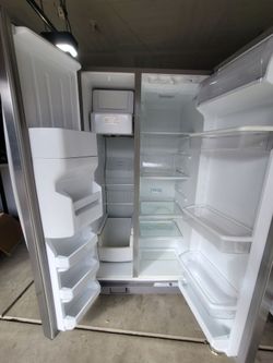Stainless Steel Side-by-Side Refrigerator