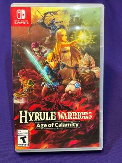 Nintendo Switch Hyrule Warriors Age Of Calamity