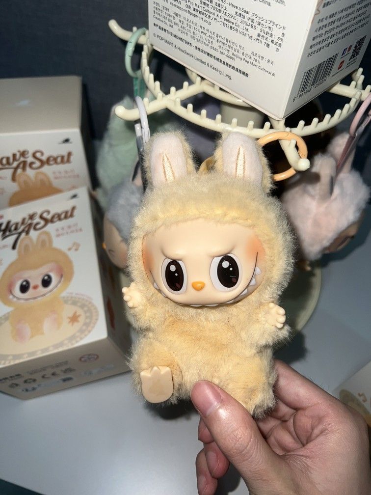 POP MART The Monsters - Labubu Plush Blind Box, Single Blind Box