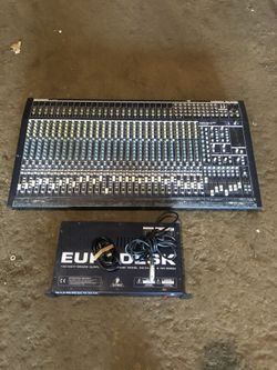 Behringer Eurodeck MX 3282A Music DJ mixer