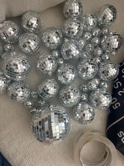 Decorative Disco balls