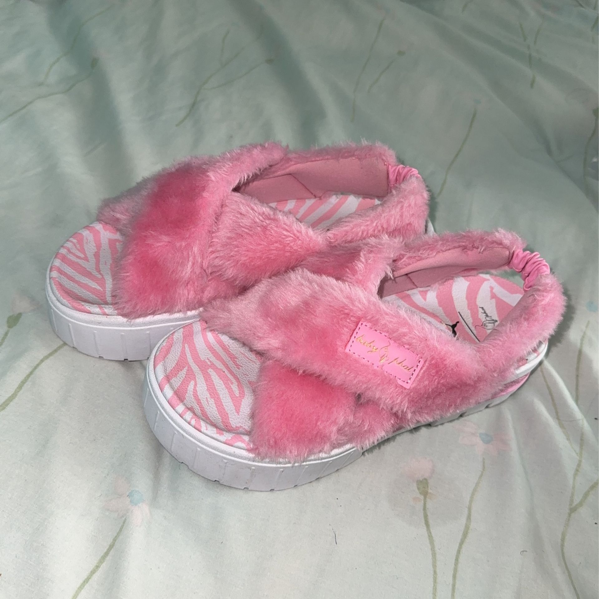 Baby Phat X puma Fuzzy Slides