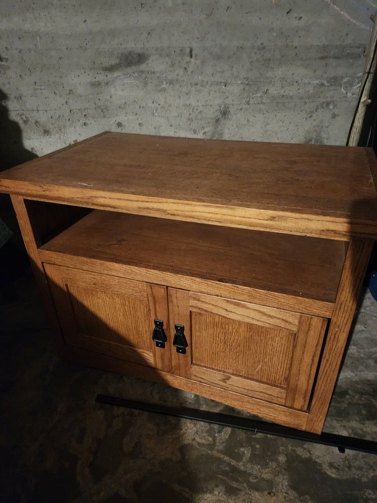 All Wood Hutch/TV Stand