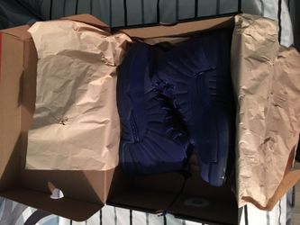 Jordan 13s blue suede