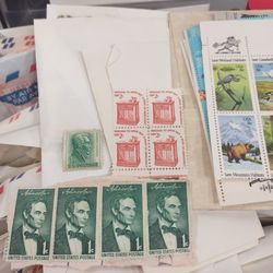 Action Of American And Foreign Stamps Early To Mid 1900s To The 60s And 70s Selling All For $75