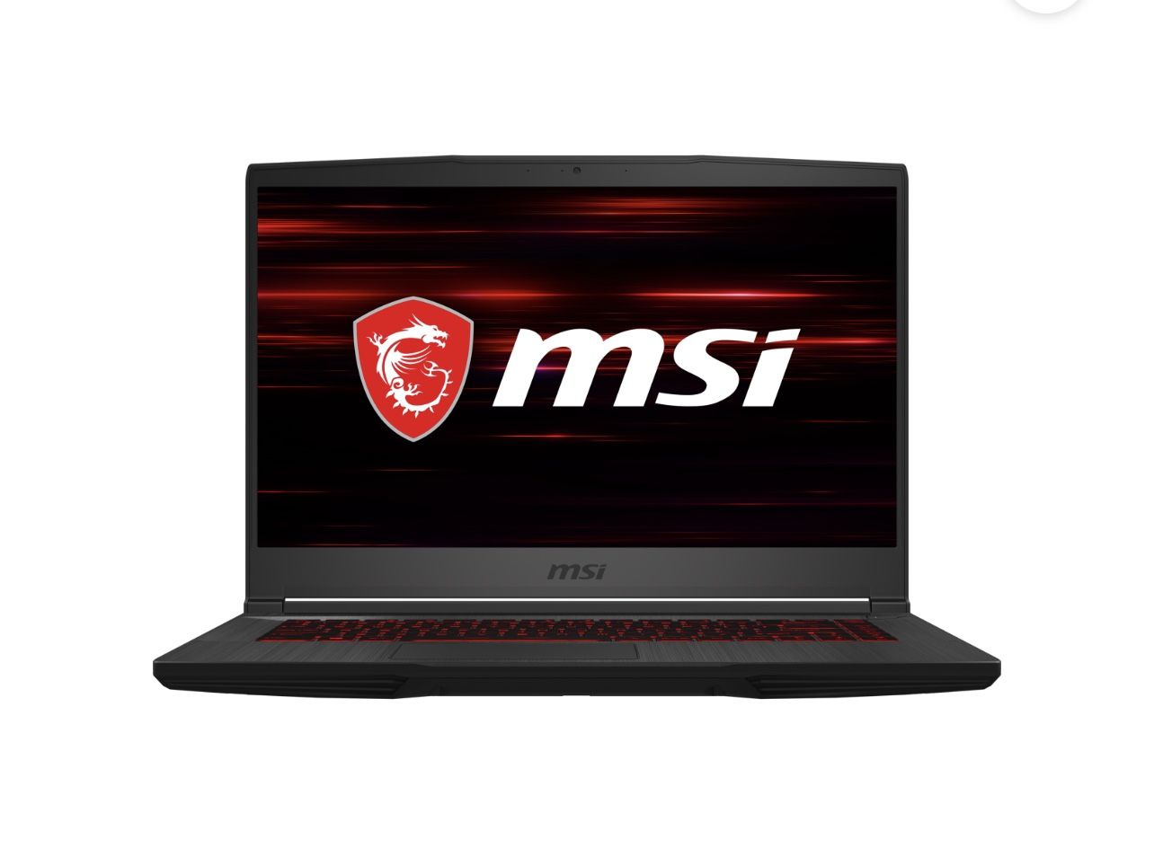 MSI GF65 THIN 10SER-458 15.6" 120Hz Gaming Laptop Intel Core i7-10750H GTX1660Ti 8GB 512GB NVMe SSD Win10