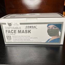 Face Mask Disposable (Black) 100,000 Pieces