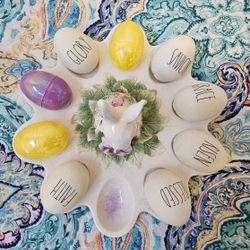 Easter Egg Plate