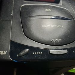Retro Sega Saturn Console
