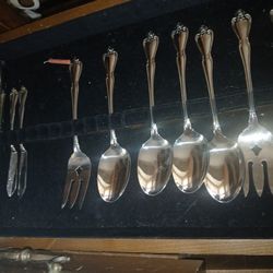 Antique 1884 Stainless Steel Utensil Set