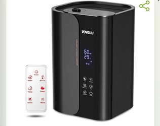 VOVGUU Top Fill 5L Ultrasonic Humidifier Cool Mist & Warm Mist for Bedroom Large Room