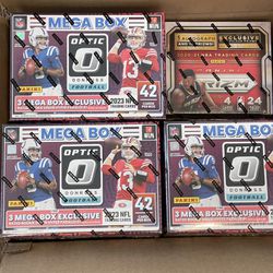 2023 Panini NFL Donruss Optics Football Trading Card Mega Box Target IN HAND!