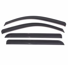 2015-2022 Chevrolet/GMC Colorado Canyon Crew Cab vehicles Windows cent Deflector Rain Guards