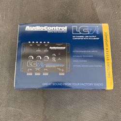 Audio Control LC7i Six Channel Line Output Converter With Accubass Speaker Level Inputs