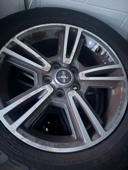 4  mustang rims