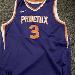 Nike #3 Chris Paul Phoenix Suns Basketball Team Jersey Mens Large Purple Logo
