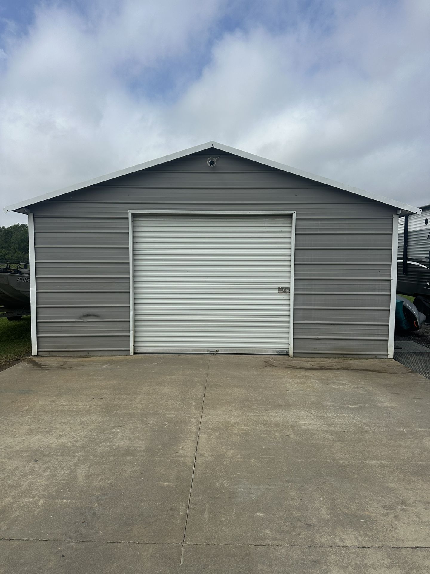 18x20 Metal Shed