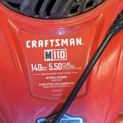 Craftsman Lawn Mower M110