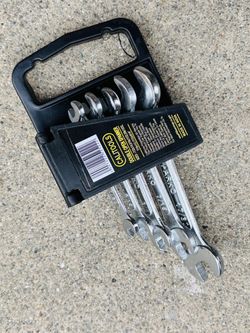 Double Open-Ended Spanner Wrenches (5- Piece)