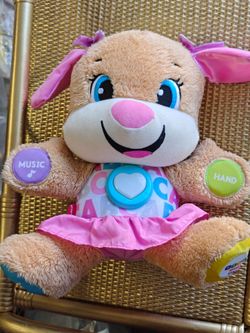 Fisher-Price Laugh & Learn Smart Stages Sis plush toy