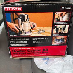 Craftsman Router Set