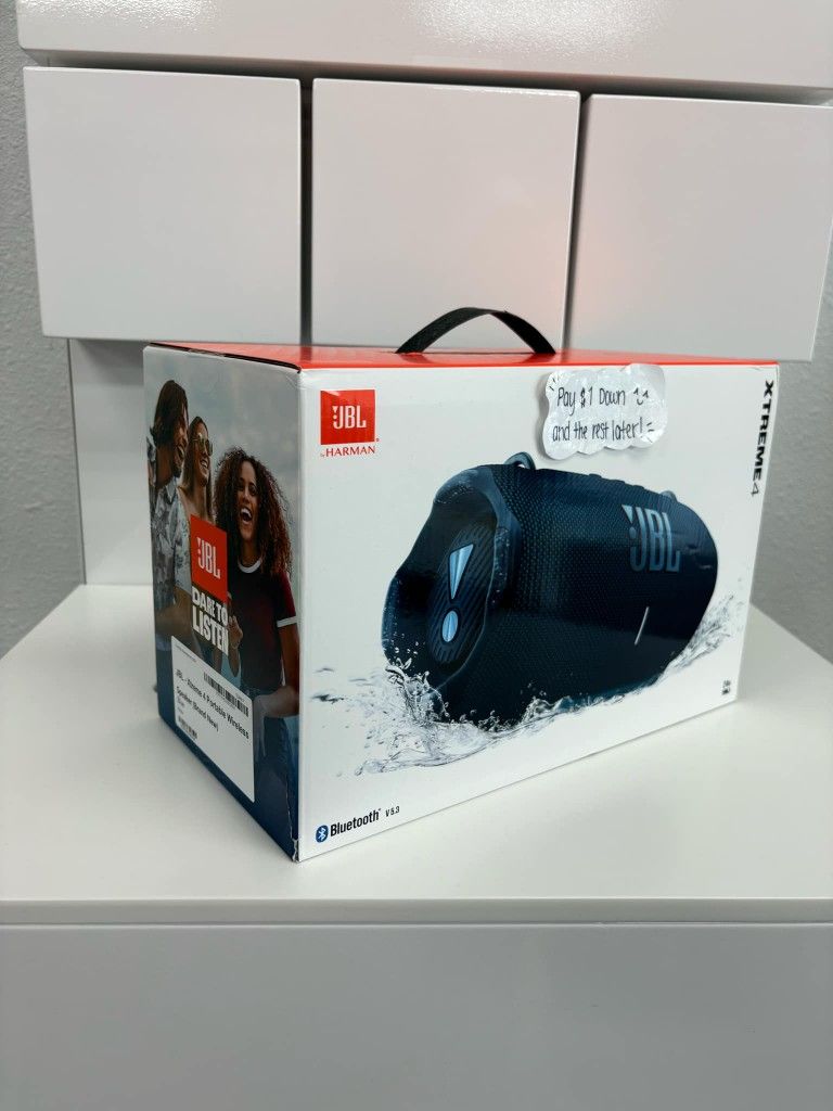 JBL Xtreme 4 New - $1 To Take it Home same Day and Pay the Rest later!
