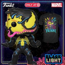 Blacklight Venom 🕷 Funko Pop! & T-shirt Set