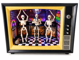 Fenguto Animated Musical Skeleton Disco Club TV