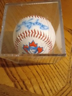 Roger Clemens autographed baseball