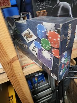 New 400 Piece Set Poker chips big blind Small blind