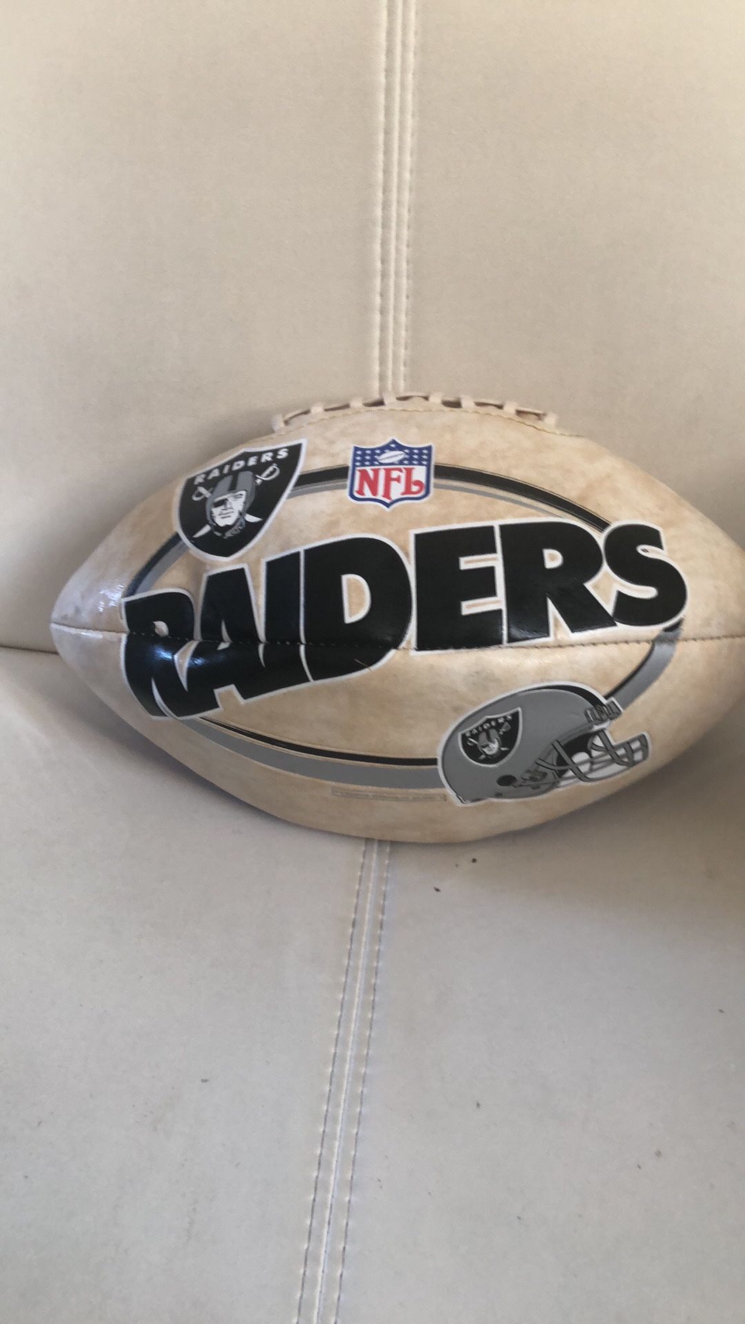 Las Vegas Raiders Limited Edition Take The Game Home Football