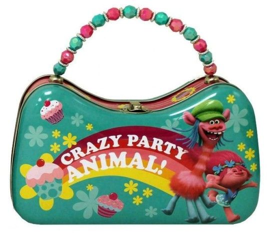 Lunch Box Kids Trolls Tin