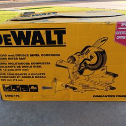 SLIDING MITER SAW 12"