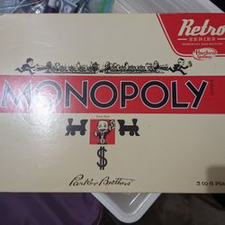 Retro Style Monopoly Game