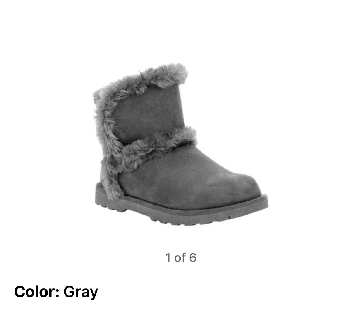Boots size 6 girls