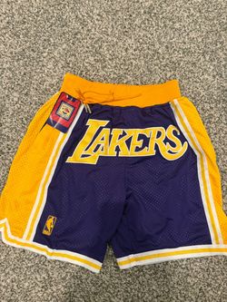 Laker shorts size small