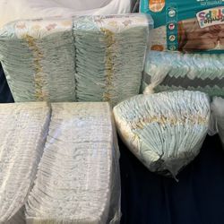 Newborn Size One And Two Pampers 