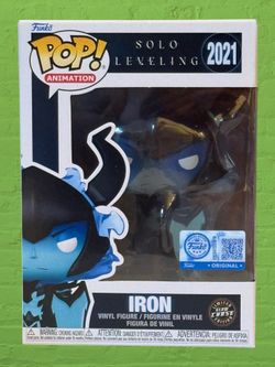 Funko Pop! Solo Leveling IRON Glow in the Dark Chase Amazon Exclusive